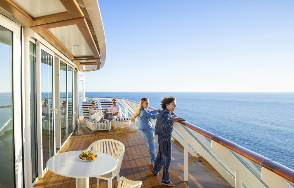 The Haven by Norwegian stateroom private balcony ocean view