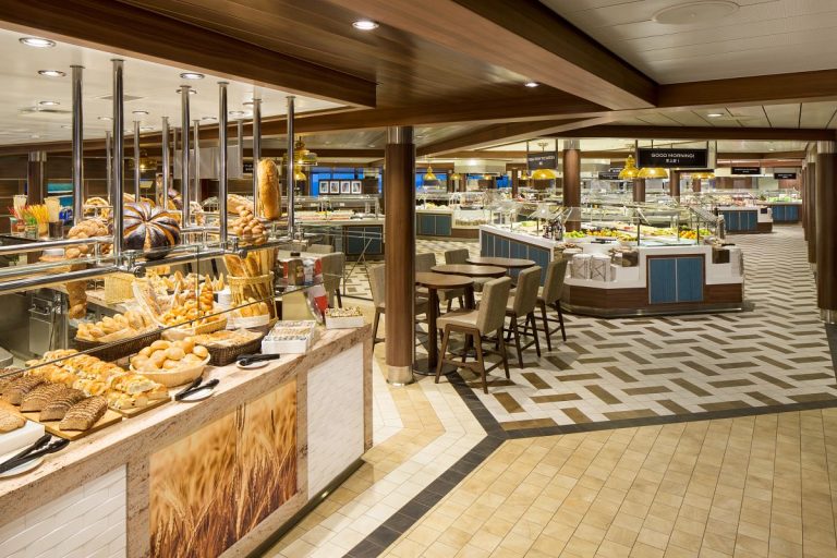 cruise ship buffet guide Windjammer spread