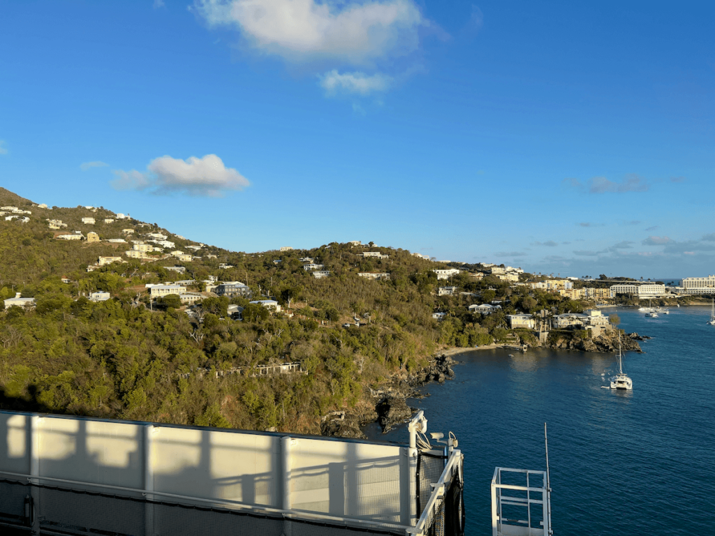 View of Charlotte Amalie Harbor near Frenchman's Reef, St. Thomas